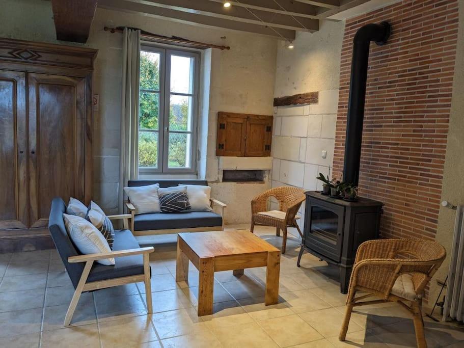 Maison Dans Belle Longere - La Serrerie Le Controis-en-Sologne Ngoại thất bức ảnh